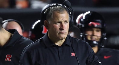 Rutgers Football head coach Greg Schiano 2025