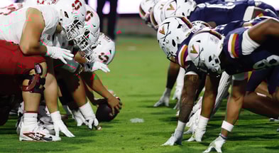 UVa football O-line