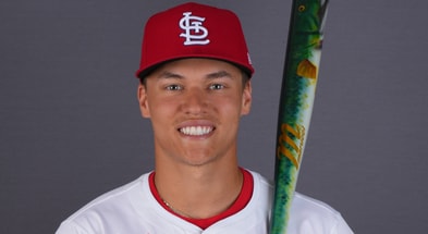 St. Louis Cardinals infielder JJ Wetherholt (