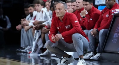 Texas Tech head coach Grant McCasland (photo by Kirby Lee-Imagn Images)