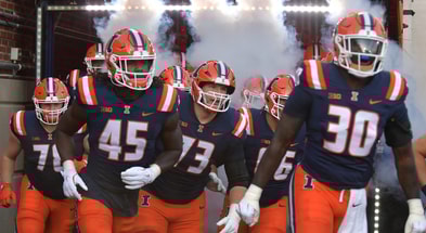 NCAA Football: Western Illinois at Illinois