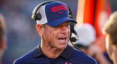 UConn Football head coach Jim Mora