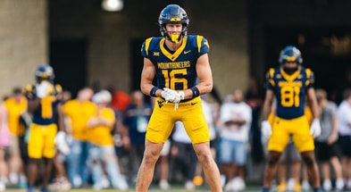 West Virginia wide receiver Jeff Weimer