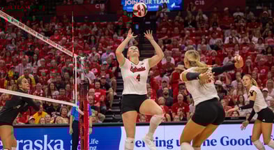 Nebraska volleyball Campbell Flynn