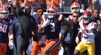 NCAA Football: Southern California at Illinois