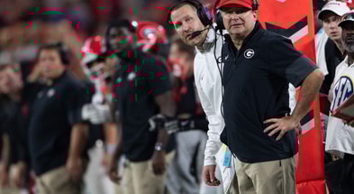 Kirby Smart and Glenn Schumann