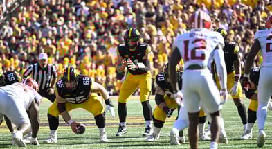 HawkeyeReport breaks down the passing game against Indiana. (Photo by Dennis Scheidt)