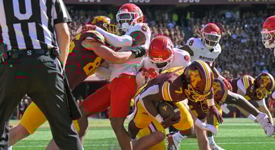 Minnesota running back Fame Ijeboi