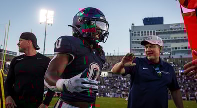 UConn Football running back Cam Edwards