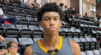 Kentucky recruiting target Bruce Branch III (photo credit - Zack Geoghegan, Kentucky Sports Radio)