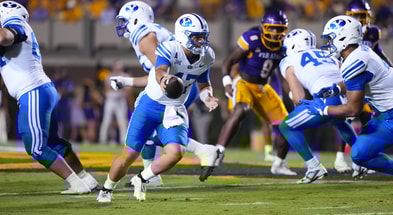 BYU quarterback Bear Bachmeier