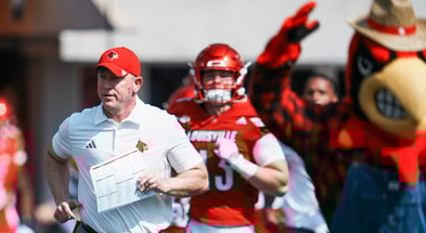 Louisville coach Jeff Brohm