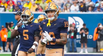 West Virginia defensive back Nick Taylor