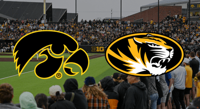 A play-by-play recap of the first in a doubleheader between the Hawkeyes and Tigers.