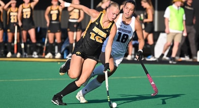 The Hawkeyes fell to #1 Northwestern on Friday night in Iowa City. (Photo by Dennis Scheidt)