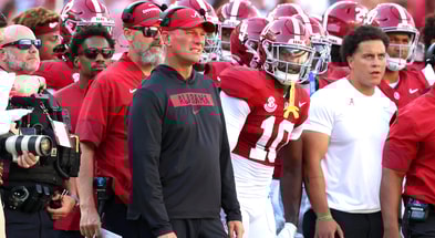 Alabama coach Kalen DeBoer