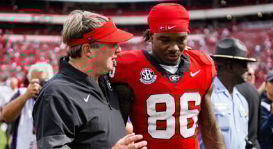 Georgia head coach Kirby Smart