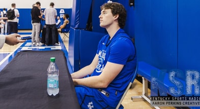 Zach Tow (Photo by Aaron Perkins, Kentucky Sports Radio)
