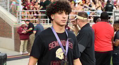 Jasen Lopez at the Florida State vs. Miami Game (Bob Myers for Warchant)