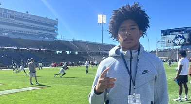 2027 defensive back Kai Sainmervil on his UConn visit
