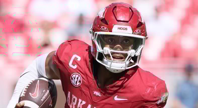 Taylen-Green-reveals-his-reaction-to-Sam-Pittman-firing-Bobby-Petrino-interim-coach-status