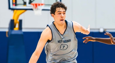West Virginia guard Treysen Eaglestaff