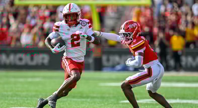 Nebraska football Jacory Barney Jr.