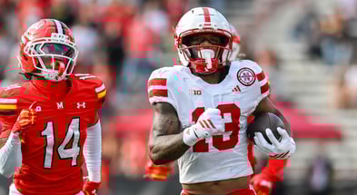Nyziah Hunter Nebraska Maryland football