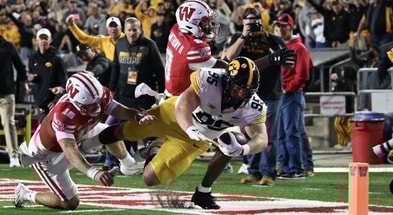 The Hawkeyes dominated the Badgers in Madison. (Photo by Dennis Scheidt)