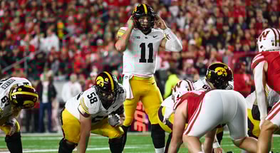 The Hawkeyes handled the Badgers in Madison on Saturday. (Photo by Dennis Scheidt)
