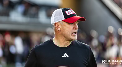 Texas Tech head coach Joey McGuire (Photo by Pat Cockrell/RedRaiderSports.com)