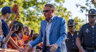 Hugh Freeze (Photo by Matt Rudolph/AuburnSports)