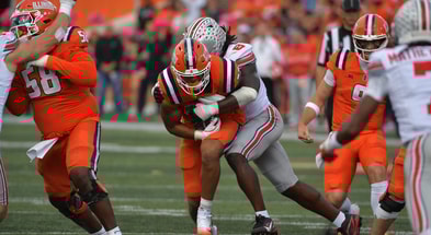 NCAA Football: Ohio State at Illinois