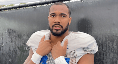 UCLA defensive lineman Devin Aupiu