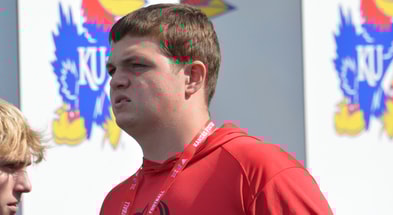 Brayden Harris KU visit 1200