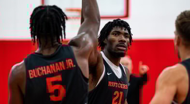 Rutgers Basketball big man Emmanuel Ogbole