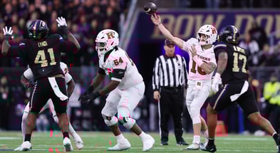 Rutgers Football quarterback Athan Kaliakmanis