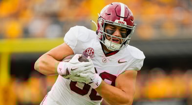 Alabama TE Josh Cuevas
