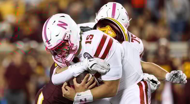 Nebraska football QB Dylan Raiola vs. Minnesota
