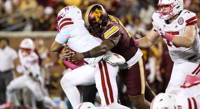 Nebraska football QB Dylan Raiola vs. Minnesota