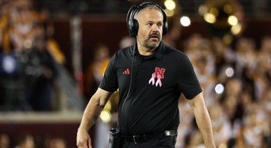 Nebraska football coach Matt Rhule vs. Minnesota