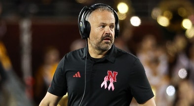 Nebraska football coach Matt Rhule vs. Minnesota