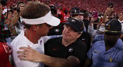 Lane Kiffin, Ole Miss. Kirby Smart, Georgia