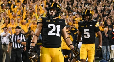 The Hawkeyes defeated the Nittany Lions on Saturday. (Photo by Dennis Scheidt)