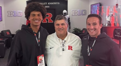 2028 quarterback recruit Brycen Mabrey on his Rutgers visit