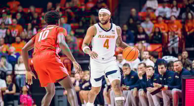 Illinois guard Kylan Boswell