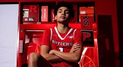 2028 guard Darius Bivins on his Rutgers Basketball Official Visit