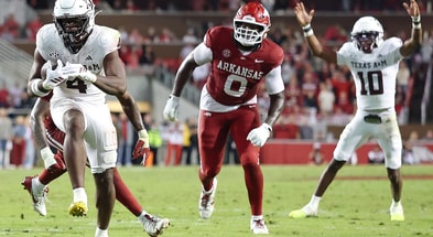 NCAA Football: Texas A&amp;M at Arkansas