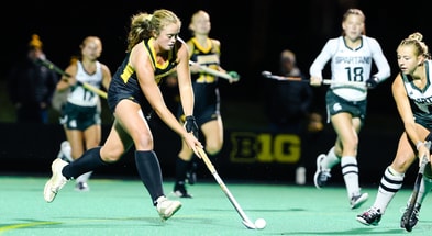 The Hawkeyes dominated the Spartans on Thursday night. (Photo by UI Athletics)
