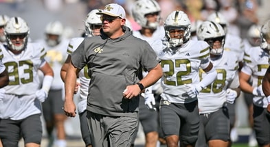 Georgia Tech head coach Brent Key